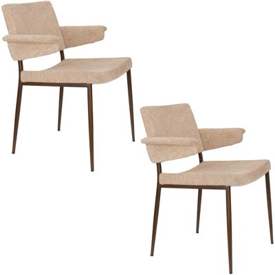 Dutchbone, Stühle, Armchair Portland Beige Dutchbone, Stühle, Armchair Portland Beige