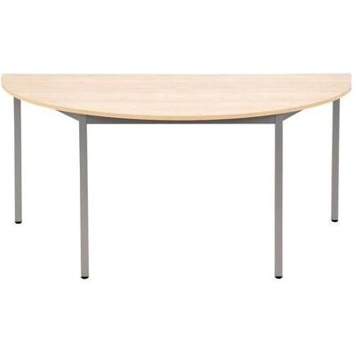 Sodematub FT168DERO-6515 - Silber - Buche - Halbrund desk Sodematub FT168DERO-6515 - Silber - Buche - Halbrund desk