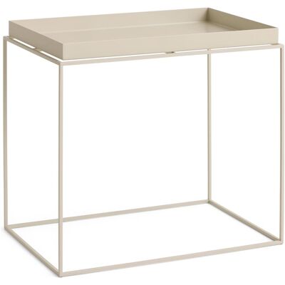 HAY, Couchtisch + Beistelltisch, - Tray Table - Large - 40x60x54 cm - Warm Beige (40 x 60 x 54 cm) HAY, Couchtisch + Beistelltisch, - Tray Table - Large - 40x60x54 cm - Warm Beige (40 x 60 x 54 cm)