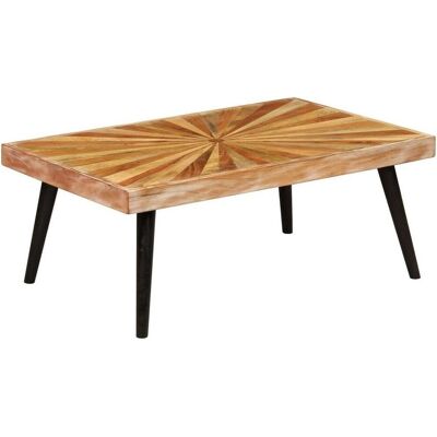 vidaXL Couchtisch + Beistelltisch, Benedita (90 x 90 x 36 cm) vidaXL Couchtisch + Beistelltisch, Benedita (90 x 90 x 36 cm)