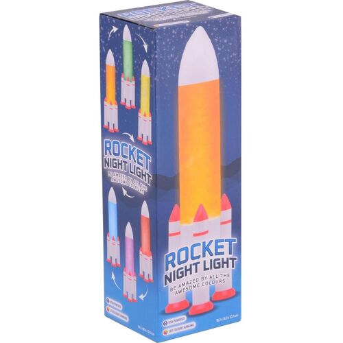 Nachtlicht, Raketen-Nachtlampe mit USB-Anschluss