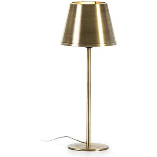 Tischlampe, Sobremesa Licht Metall Gold