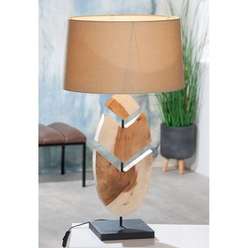 Tischlampe, Tafellamp Textiel Natürliche Farben