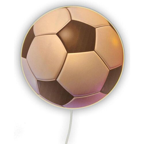 Niermann Stand By, Kinderlampe, Niermann Fussball Wandleuchte E14 Weiss, Schwarz Made in Germany