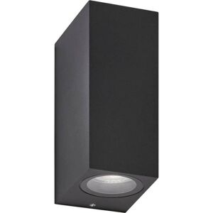 Fischer & Honsel Emilio LED Wandleuchte 2x GU10 Warmweiß Sandschwarz Fischer & Honsel Emilio LED Wandleuchte 2x GU10 Warmweiß Sandschwarz