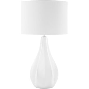 Beliani SANTEE Beigefarbene Porzellan-Tischlampe - Tischlampe Beliani SANTEE Beigefarbene Porzellan-Tischlampe - Tischlampe