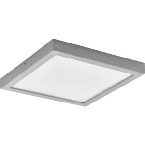 EGLO, Wandleuchte + Deckenleuchte, 75634 IDUN 2 LED Ein-/Aufbauleuchte 15,5W 300x300mm Silber Weiss Neutralweiss EGLO, Wandleuchte + Deckenleuchte, 75634 IDUN 2 LED Ein-/Aufbauleuchte 15,5W 300x300mm Silber Weiss Neutralweiss