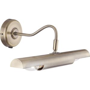 Globo Alte Messing Wandleuchte - Verstellbare Bilderlampe - Wandmontage Globo Alte Messing Wandleuchte - Verstellbare Bilderlampe - Wandmontage