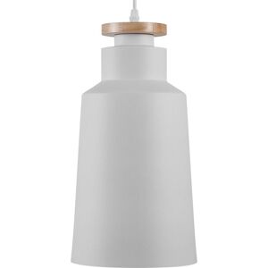 Beliani Hängelampe Weiße Schirm Geometrisch Modern Minimalistisch - Hängeleuchte Beliani Hängelampe Weiße Schirm Geometrisch Modern Minimalistisch - Hängeleuchte