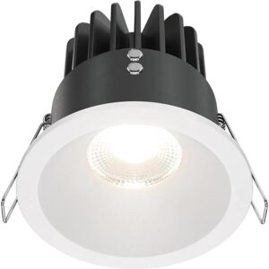 Maytoni, Wandleuchte + Deckenleuchte, Zoom LED Downlight, Einbauleuchte 12W Weiss IP65 90Ra Ø8,5mm Neutralweiss (1040 lm) Maytoni, Wandleuchte + Deckenleuchte, Zoom LED Downlight, Einbauleuchte 12W Weiss IP65 90Ra Ø8,5mm Neutralweiss (1040 lm)