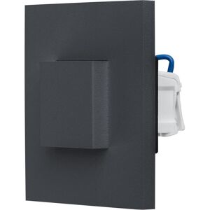 EVN Lichttechnik Wandlampe - IP44 LED Einbauleuchte 1.8W Anthrazit EVN Lichttechnik Wandlampe - IP44 LED Einbauleuchte 1.8W Anthrazit