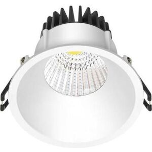 Nordtronic, Zubehör Beleuchtung, Downlight Velia LED 10,9W 3000K, 740 lm, 230V rund, hvid Nordtronic, Zubehör Beleuchtung, Downlight Velia LED 10,9W 3000K, 740 lm, 230V rund, hvid