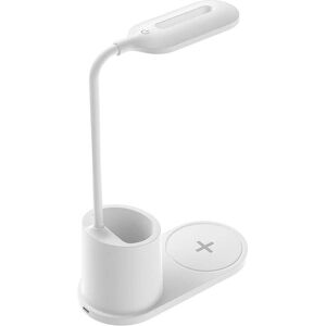Platinet PDL1930W Kabellose LED-Schreibtischlampe - LED Schreibtischlampe mit kabellosem Ladegerät Platinet PDL1930W Kabellose LED-Schreibtischlampe - LED Schreibtischlampe mit kabellosem Ladegerät