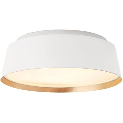 Feiss Asher 3-Licht-Deckenleuchte mit Goldinnern - Deckenleuchte Feiss Asher 3-Licht-Deckenleuchte mit Goldinnern - Deckenleuchte