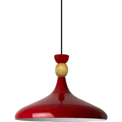 Bamyum, Pendelleuchte, Champion Pendelleuchte Holz Rot (E27) Bamyum, Pendelleuchte, Champion Pendelleuchte Holz Rot (E27)