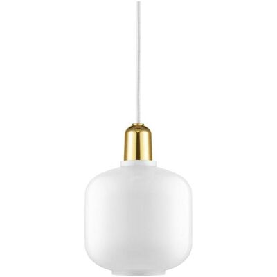 Normann Copenhagen - Messing Pendelleuchte - 17cm - Glas/Messing - Designer Simon Legald - Deckenleuchte Normann Copenhagen - Messing Pendelleuchte - 17cm - Glas/Messing - Designer Simon Legald - Deckenleuchte