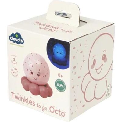 Cloud B Veilleuse Twinkles To Go Octo Rose Pastel Cloud B Veilleuse Twinkles To Go Octo Rose Pastel