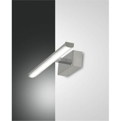Fabas Luce Chrom Nala 30cm LED Wandleuchte - IP44 Fabas Luce Chrom Nala 30cm LED Wandleuchte - IP44
