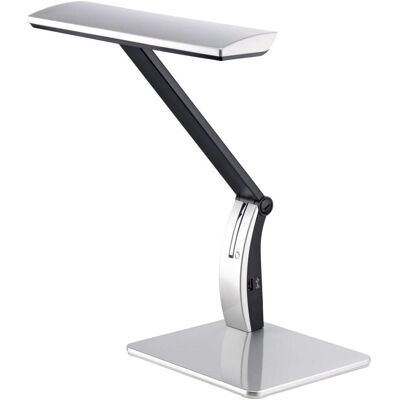 Alco, Tischlampe, LED-Tischleuchte silberfarben Alco, Tischlampe, LED-Tischleuchte silberfarben