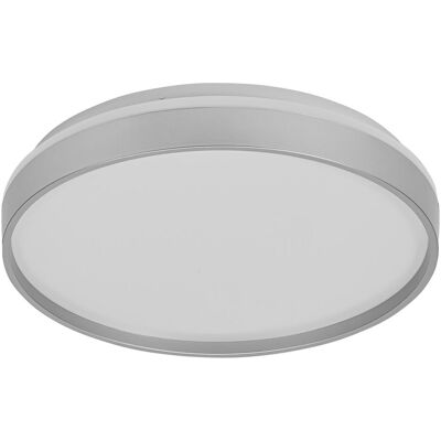 Osram, Deckenleuchte, LED-Deckenleuchte, 24W, 3000K, 1450lm, warmweiss, IP20, silber, Ø38,5 cm (1450 lm) Osram, Deckenleuchte, LED-Deckenleuchte, 24W, 3000K, 1450lm, warmweiss, IP20, silber, Ø38,5 cm (1450 lm)