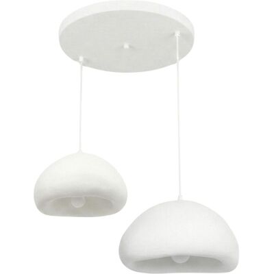 Opviq, Pendelleuchte, Loval Luna Two Socket Chandelier (E27) Opviq, Pendelleuchte, Loval Luna Two Socket Chandelier (E27)