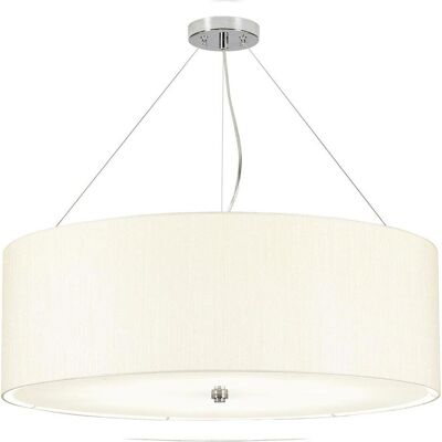 Elstead Lighting, Pendelleuchte, Pearce Hängeleuchte E27 7-fach 27cm Poliertes Chrom Elfenbein (E27) Elstead Lighting, Pendelleuchte, Pearce Hängeleuchte E27 7-fach 27cm Poliertes Chrom Elfenbein (E27)