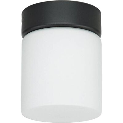 LICHT-ERLEBNISSE Deckenleuchte - Schwarz Weiß - G9 - IP44 LICHT-ERLEBNISSE Deckenleuchte - Schwarz Weiß - G9 - IP44
