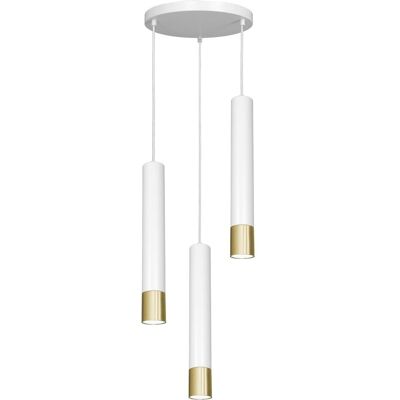 LICHT-ERLEBNISSE - Oro bianco GU10 - 3fiamme - Pendelleuchte LICHT-ERLEBNISSE - Oro bianco GU10 - 3fiamme - Pendelleuchte