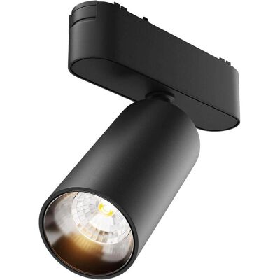 Maytoni, Beleuchtung Zubehör, Focus Magnet-Schinensystem RADITY 48V LED Stromschienenleuchte 12W 3000K Schwarz 90Ra 13,3cm Maytoni, Beleuchtung Zubehör, Focus Magnet-Schinensystem RADITY 48V LED Stromschienenleuchte 12W 3000K Schwarz 90Ra 13,3cm