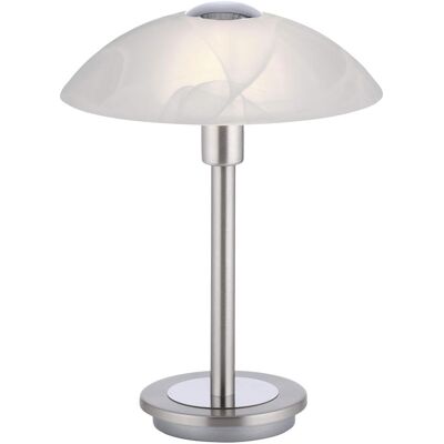 Paul Neuhaus Enova LED Tischleuchte - Elegantes Stahl & Opalglas Paul Neuhaus Enova LED Tischleuchte - Elegantes Stahl & Opalglas