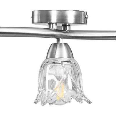 vidaXL Deckenleuchte mit Glashütten für 3 E14 Glühbirnen vidaXL Deckenleuchte mit Glashütten für 3 E14 Glühbirnen