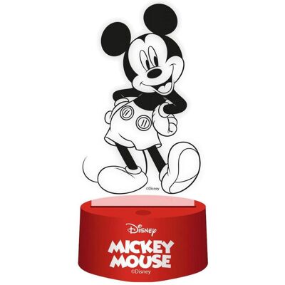 Arditex, Kinderlampe, 3D-Lampe mit Fernbedienung und Mickey Mouse Arditex, Kinderlampe, 3D-Lampe mit Fernbedienung und Mickey Mouse