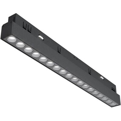 Maytoni, Beleuchtung Zubehör, Points Magnet-Schinensystem EXILITY 48V LED Stromschienenleuchte 18W 3000K Schwarz 90Ra Warm Maytoni, Beleuchtung Zubehör, Points Magnet-Schinensystem EXILITY 48V LED Stromschienenleuchte 18W 3000K Schwarz 90Ra Warm