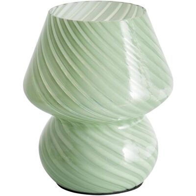 Beliani Lobo Moderne Glastischlampe Beliani Lobo Moderne Glastischlampe