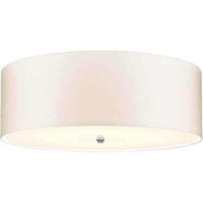 Elstead Lighting, Deckenleuchte, Fletcher Deckenleuchte E27 7-fach 28cm Poliertes Chrom Elfenbein (E27) Elstead Lighting, Deckenleuchte, Fletcher Deckenleuchte E27 7-fach 28cm Poliertes Chrom Elfenbein (E27)