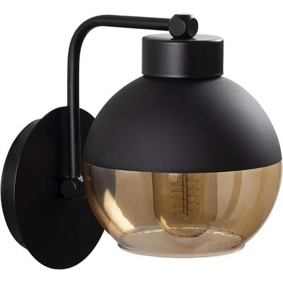 Noor N-376 Wandleuchte - E27, 100W, Schwarz Noor N-376 Wandleuchte - E27, 100W, Schwarz