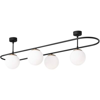 OZAIA Modern 4-Globen-Pendellampe - Deckenleuchte für Wohnzimmer OZAIA Modern 4-Globen-Pendellampe - Deckenleuchte für Wohnzimmer