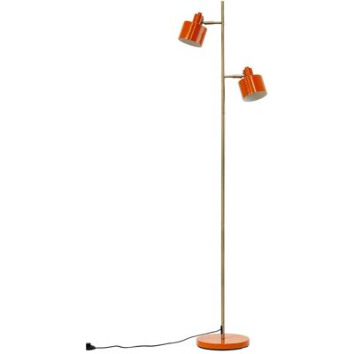 Dyberg Larsen, Stehlampe, Ocean orange / brass floor lamp (7137) (E14) Dyberg Larsen, Stehlampe, Ocean orange / brass floor lamp (7137) (E14)