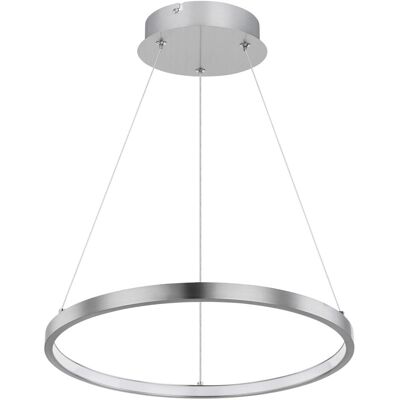 GLOBO Modernes Nickel-Pendellampe - 19W LED 900lm 3000K GLOBO Modernes Nickel-Pendellampe - 19W LED 900lm 3000K