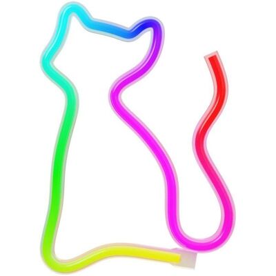 Forever Light FLE Nachtlicht Neon LED RGB CAT - Nachtlicht Forever Light FLE Nachtlicht Neon LED RGB CAT - Nachtlicht