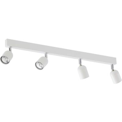TK Lighting Top Runde Deckenleuchte - Deckenstrahler, Weiß, GU10, 4 Lampen TK Lighting Top Runde Deckenleuchte - Deckenstrahler, Weiß, GU10, 4 Lampen