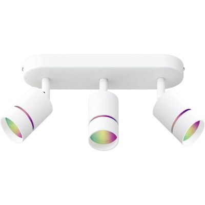 Müller Licht, Deckenstrahler, Spots, white+color LED-Indoor Wand- und Deckenleuchten (1800 lm) Müller Licht, Deckenstrahler, Spots, white+color LED-Indoor Wand- und Deckenleuchten (1800 lm)