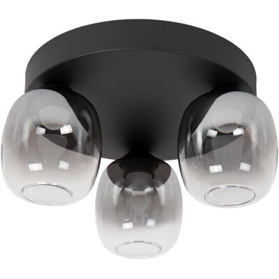 Lucide Tamino Schwarze Deckenleuchte - Modern LED Lucide Tamino Schwarze Deckenleuchte - Modern LED
