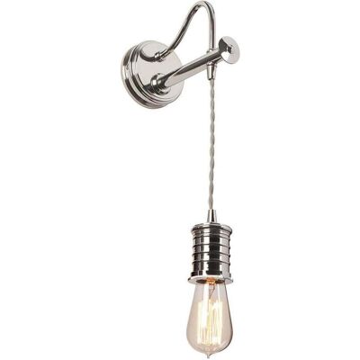 Elstead Lighting, Deckenleuchte, Douille Wandleuchte E27 Poliertes Nickel (E27) Elstead Lighting, Deckenleuchte, Douille Wandleuchte E27 Poliertes Nickel (E27)