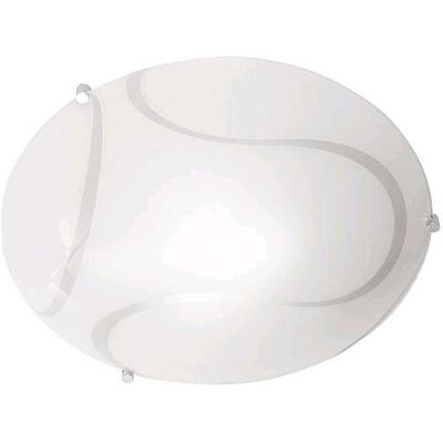 Fabas Luce Weiss Magma Deckenleuchte - Elegantes Glasdesign Fabas Luce Weiss Magma Deckenleuchte - Elegantes Glasdesign