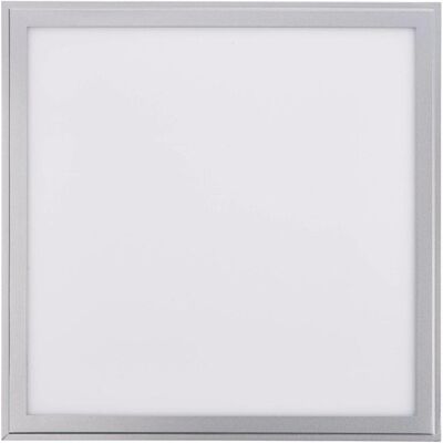 BRILLIANT Alissa LED Deckenpaneel - 40x40cm, Silber/Weiß, 32W, Dimmbare BRILLIANT Alissa LED Deckenpaneel - 40x40cm, Silber/Weiß, 32W, Dimmbare