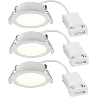 Nordlux, Deckenleuchte, Olea indbygningsspot 3-kit hvid Nordlux, Deckenleuchte, Olea indbygningsspot 3-kit hvid