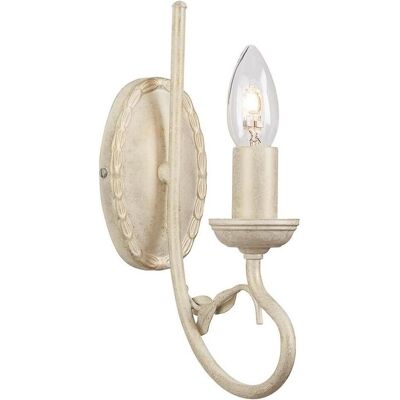 Elstead Lighting, Deckenleuchte, Olivia Wandleuchte E14 Elfenbein, Gold, Made in UK (E14) Elstead Lighting, Deckenleuchte, Olivia Wandleuchte E14 Elfenbein, Gold, Made in UK (E14)