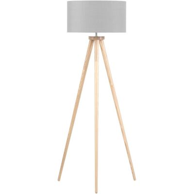 Beliani Tripod Stehlampe Grau - Stehlampe Beliani Tripod Stehlampe Grau - Stehlampe