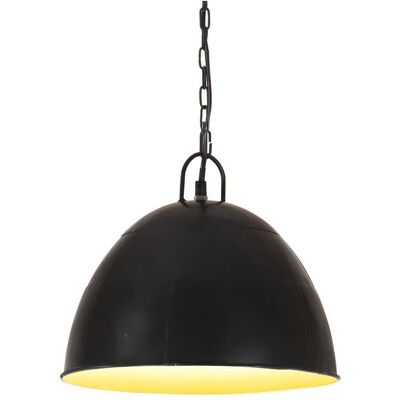 vidaXL Industrielle Vintage-Hängelampe - Schwarz - 25W - 31cm - E27 - Pendellampe vidaXL Industrielle Vintage-Hängelampe - Schwarz - 25W - 31cm - E27 - Pendellampe